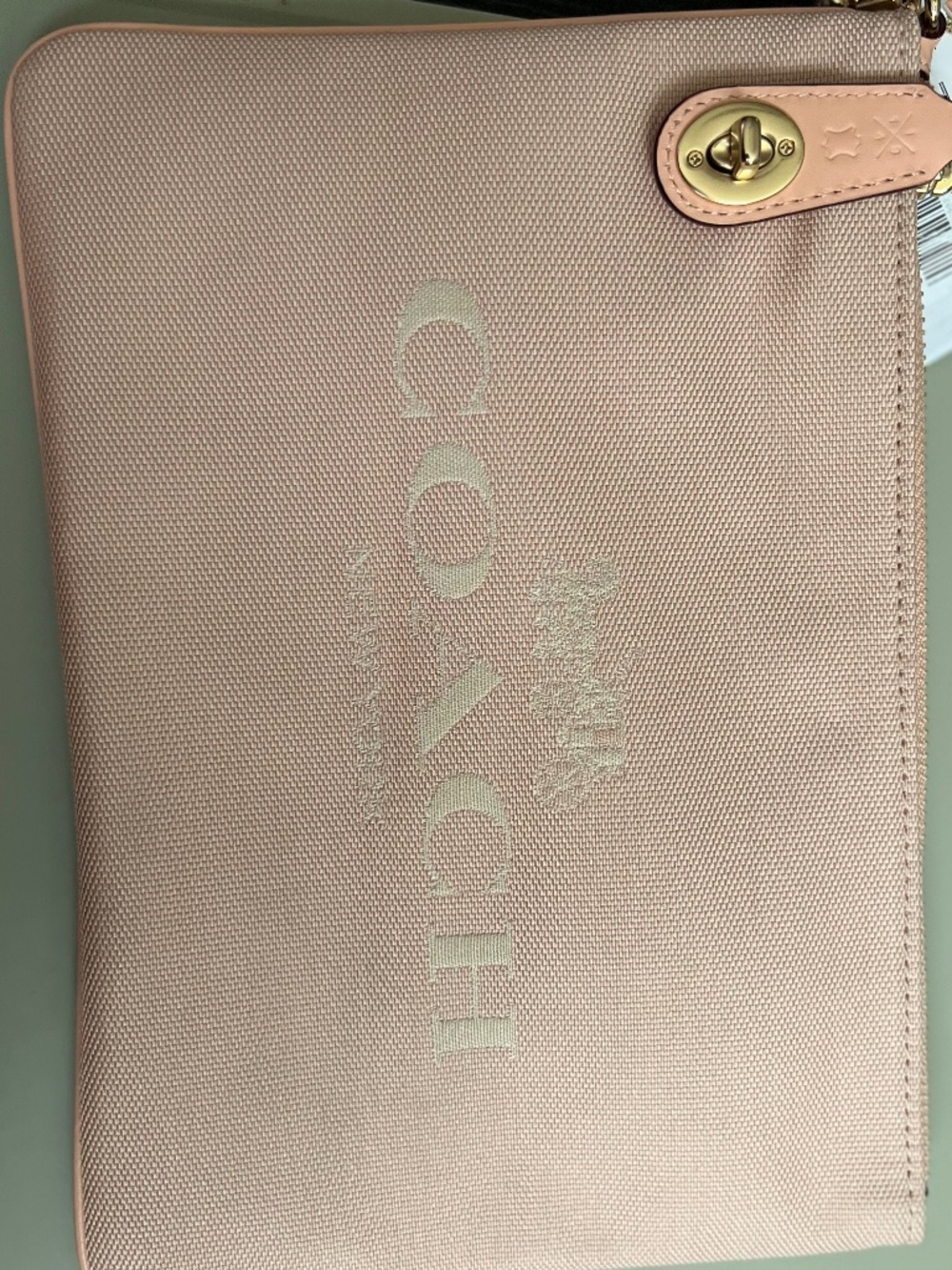 Coach Turnlock Cosmetic Case